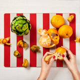 POLKA STRIPE - RED